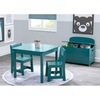 image:imageDelta Children MySize Kids Wood Table and Chair Set 2 Chairs Included Deep BlueTeal