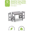 image:imageDelta Children MySize Table amp 2 Chairs Set 2Grey