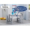 image:imageDelta Children MySize Table amp 2 Chairs Set 2Grey