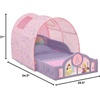 image:imageDelta Children Nick Jr PAW Patrol Sleep and Play Toddler Bed with Tent RedPrincess