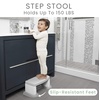 image:imageDelta Children PerfectSize 3in1 Convertible Sink Step Stool and Bath Toy for ToddlersKids  Perfect for Potty Training WhiteGrey