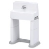 image:imageDelta Children PerfectSize 3in1 Convertible Sink Step Stool and Bath Toy for ToddlersKids  Perfect for Potty Training WhiteGrey