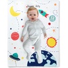 image:imageDelta Children Personalized Milestone Baby Blanket  Monthly Blanket for Pictures  Photo Blanket for Newborns Space