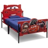 image:imageDelta Children Plastic 3DFootboard Twin Bed DisneyPixar CarsDisneyPixar Cars