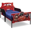 image:imageDelta Children Plastic 3DFootboard Twin Bed DisneyPixar CarsDisneyPixar Cars