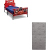image:imageDelta Children Plastic 3DFootboard Twin Bed DisneyPixar CarsDisneyPixar Cars