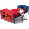 image:imageDelta Children Plastic 3DFootboard Twin Bed DisneyPixar CarsMarvel Spiderman