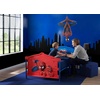 image:imageDelta Children Plastic 3DFootboard Twin Bed DisneyPixar CarsMarvel Spiderman