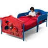 image:imageDelta Children Plastic 3DFootboard Twin Bed DisneyPixar CarsMarvel Spiderman