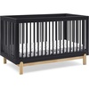 image:imageDelta Children Poppy 6Piece Baby Nursery Furniture SetIncludes Convertible Crib Dresser Changing Top Mattress Sheets amp Changing Pad Midnight Grey wNaturalMidnight GreyNatural