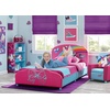 image:imageDelta Children Rainbow amp Unicorn Deluxe 3Shelf Bookcase  Greenguard Gold Certified Pink