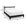 image:imageDelta Children Serta Full Size Platform Bed Kit Rustic Ebony