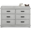 image:imageDelta Children Simmons Kids Asher 6 Drawer Dresser with Changing Top Fully Assembled Greenguard Gold Certified Rustic MistRustic Mist