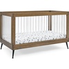 image:imageDelta Children Sloane Crib 7Piece Baby Nursery Furniture SetIncludes Convertible Crib Dresser Changing Top Crib Mattress Fitted Sheets Toddler Guardrail amp Changing Pad Black wMelted BronzeAcornMatte Black