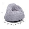 image:imageDelta Children Snuggle Foam Filled Chair Toddler Size for Kids Up to 6 Years Old Grey