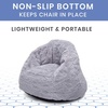 image:imageDelta Children Snuggle Foam Filled Chair Toddler Size for Kids Up to 6 Years Old Grey