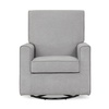 image:imageDelta Children Sophie Nursery Glider Swivel Chair with LiveSmart Performance Fabric Fabric NickelNickel