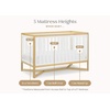 image:imageDelta Children Tribeca 4in1 Baby Convertible Crib Bianca WhiteNaturalBianca WhiteNatural