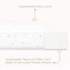image:imageDelta Children Twinkle Galaxy Dual Sided Crib and Toddler Mattress  Premium Sustainably Sourced Fiber Core  Waterproof  GREENGUARD Gold Certified NonToxic  7 Year Warranty  Made in USAMini Crib Mattress