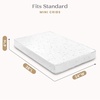 image:imageDelta Children Twinkle Galaxy Dual Sided Crib and Toddler Mattress  Premium Sustainably Sourced Fiber Core  Waterproof  GREENGUARD Gold Certified NonToxic  7 Year Warranty  Made in USAMini Crib Mattress