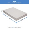 image:imageDelta Children Twinkle Stars 4 Mini Crib MattressFirm Royal Blue4Inch Mini Crib Mattress