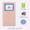 image:imageDelta Children Twinkle Stars Crib and Toddler Mattress with Breathable Removable MachineWashable Cover  GREENGUARD Gold  Waterproof Baby Bed  Sustainably Sourced Fiber Core  52Lx275W PinkPink