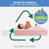 image:imageDelta Children Twinkle Stars Crib and Toddler Mattress with Breathable Removable MachineWashable Cover  GREENGUARD Gold  Waterproof Baby Bed  Sustainably Sourced Fiber Core  52Lx275W PinkPink