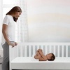 image:imageDelta Children Twinkle Stars Crib and Toddler Mattress with Breathable Removable MachineWashable Cover  GREENGUARD Gold  Waterproof Baby Bed  Sustainably Sourced Fiber Core  52Lx275W PinkWhite