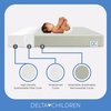image:imageDelta Children Twinkle Stars Crib and Toddler Mattress with Breathable Removable MachineWashable Cover  GREENGUARD Gold  Waterproof Baby Bed  Sustainably Sourced Fiber Core  52Lx275W PinkGreen