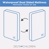 image:imageDelta Children Twinkle Stars Crib and Toddler Mattress with Breathable Removable MachineWashable Cover  GREENGUARD Gold  Waterproof Baby Bed  Sustainably Sourced Fiber Core  52Lx275W PinkWhite