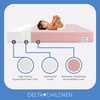 image:imageDelta Children Twinkle Stars Crib and Toddler Mattress with Breathable Removable MachineWashable Cover  GREENGUARD Gold  Waterproof Baby Bed  Sustainably Sourced Fiber Core  52Lx275W PinkPink