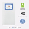 image:imageDelta Children Twinkle Stars Crib and Toddler Mattress with Breathable Removable MachineWashable Cover  GREENGUARD Gold  Waterproof Baby Bed  Sustainably Sourced Fiber Core  52Lx275W PinkWhite