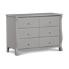 image:imageDelta Children Universal 6 Drawer Dresser Greenguard Gold Certified Black  Greenguard Gold Certified 6 Drawer Dresser for the Nursery amp Bedrooms Wood Kids amp Nursery StorageGrey