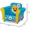 image:imageDelta Children Upholstered Chair with PAW Patrol Graphics Wood Frame Plush Foam Padding Side Pockets for Toddlers and KidsBaby Shark