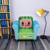 image:imageDelta Children Upholstered Chair with PAW Patrol Graphics Wood Frame Plush Foam Padding Side Pockets for Toddlers and KidsCocomelon