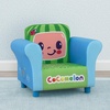 image:imageDelta Children Upholstered Chair with PAW Patrol Graphics Wood Frame Plush Foam Padding Side Pockets for Toddlers and KidsCocomelon