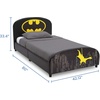 image:imageDelta Children Upholstered Twin Bed DC Comics BatmanTwin Bed