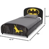 image:imageDelta Children Upholstered Twin Bed DC Comics BatmanTwin Bed