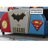 image:imageDelta Children Upholstered Twin Bed DC Comics Justice LeagueTwin Bed
