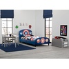 image:imageDelta Children Upholstered Twin Bed DC Comics Justice LeagueTwin Bed
