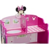 image:imageDelta Children Wooden Playhouse 4Shelf Bookcase for Kids Sesame StreetMinnie Mouse