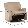 image:imageDelta Home Chambers Bay Recliner Beige