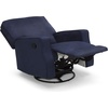 image:imageDelta Home Chambers Bay Recliner Glider Swivel Chair Adult Navy