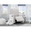 image:imageDelta Home Grant Glider Swivel Chair Featuring LiveSmart CulpStainResistant Repels Moisture Kid amp PetFriendly Fabric Adult Linen