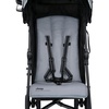 image:imageJeep AdventureGlyde Stroller by Delta Children  Lightweight Travel Stroller with Smoothest Ride amp Compact Fold 3Position Recline Extra Large Storage Basket BlackGreyBlackGrey