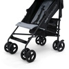 image:imageJeep AdventureGlyde Stroller by Delta Children  Lightweight Travel Stroller with Smoothest Ride amp Compact Fold 3Position Recline Extra Large Storage Basket BlackGreyBlackGrey