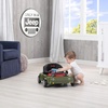 image:imageJeep Classic Wrangler 3in1 Grow With Me Activity Walker  Features Music Lights Removable Play Tray Push Walker Mode Converts into Rolling Car Toy Anniversary GreenAnniversary Green