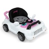 image:imageJeep Classic Wrangler 3in1 Grow With Me Activity Walker  Features Music Lights Removable Play Tray Push Walker Mode Converts into Rolling Car Toy Anniversary GreenWhitePink