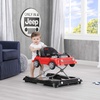image:imageJeep Classic Wrangler 3in1 Grow With Me Activity Walker  Features Music Lights Removable Play Tray Push Walker Mode Converts into Rolling Car Toy Anniversary GreenRed