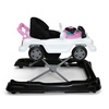 image:imageJeep Classic Wrangler 3in1 Grow With Me Activity Walker  Features Music Lights Removable Play Tray Push Walker Mode Converts into Rolling Car Toy Anniversary GreenWhitePink